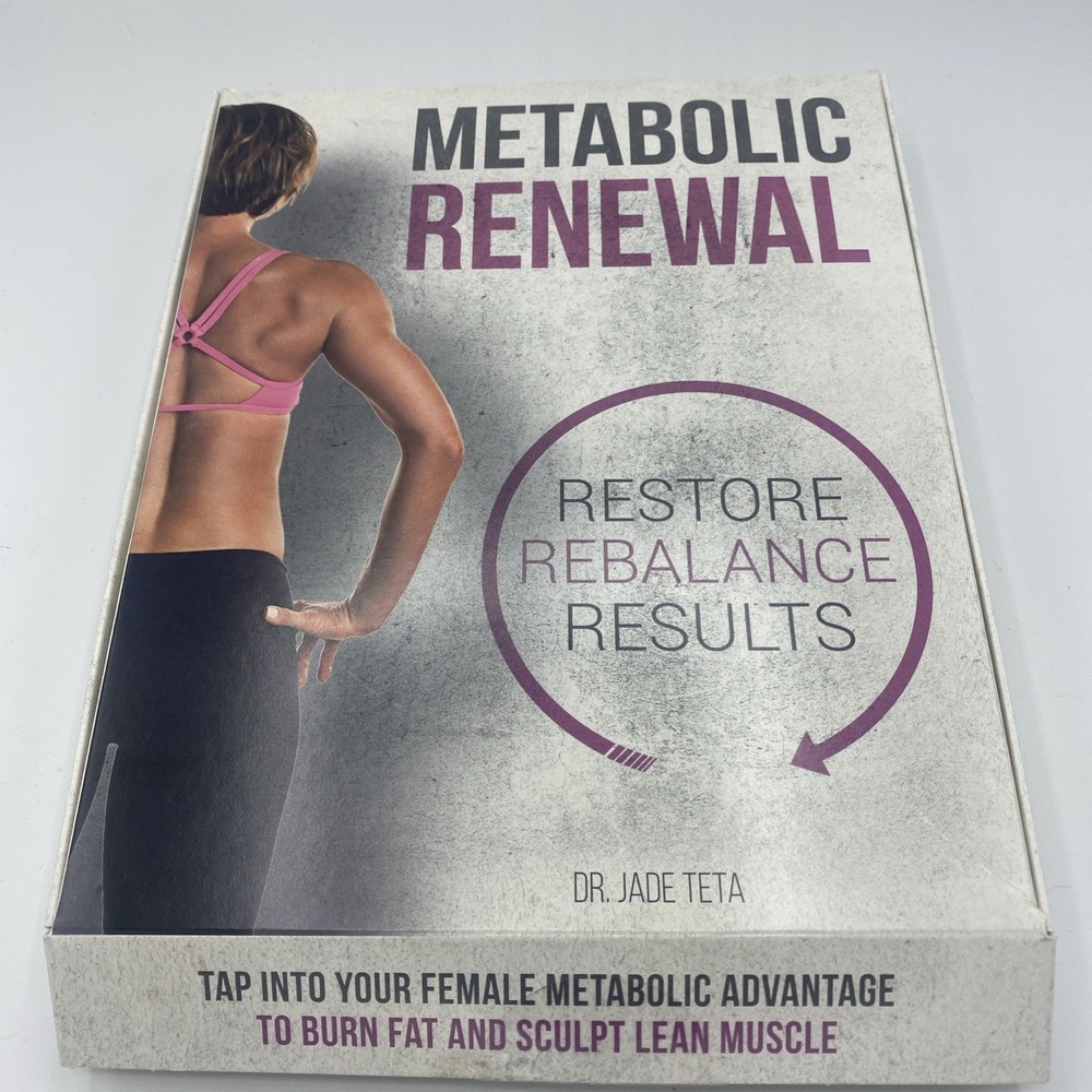 METABOLIC RENEWAL Womens FEMALE HORMONE Workout a 4 DVD Set of WEIGHT LOSS Video
